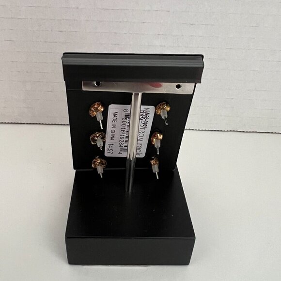 Nordstrom 14K Gold Plated Celestial Earrings Lightning Moon Star - Picture 3 of 6